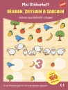 Mäi Stickerheft DEIEREN, ZIFFEREN A SAACHEN